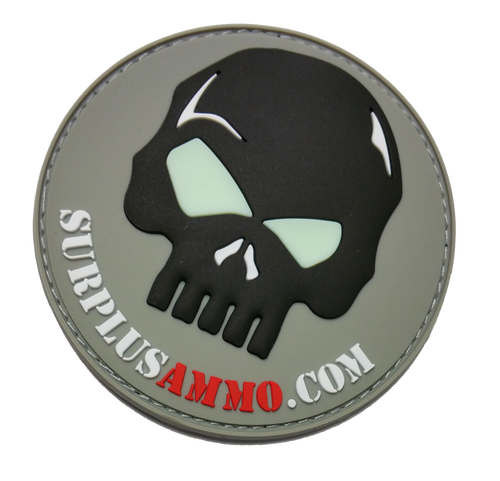 SurplusAmmo.com 3D Skull - PVC Morale Patch
Black, White, Gray, Red & Glow PVC
Velcro Patch
Glow In the Dark Eyes SurplusAmmo.com 3D Skull - PVC Morale Patch
Black, White, Gray, Red & Glow PVC
Velcro Patch
Glow In the Dark Eyes