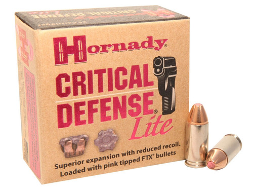 walmart hornady critical defense 9mm