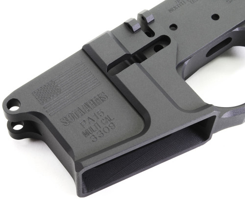 SOTA - Patriot PA 15 Billet AR15 Stripped Lower Receiver
SOTA-PA15-STRPD-BLLT SOTA - Patriot PA 15 Billet AR15 Stripped Lower Receiver
SOTA-PA15-STRPD-BLLT