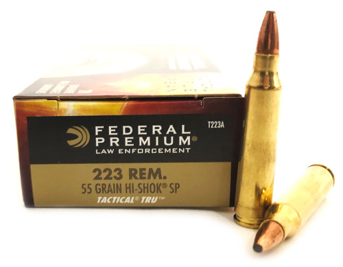 .223 55 Grain Hi-Shok SP Federal Tactical TRU T223A
FDT223A .223 55 Grain Hi-Shok SP Federal Tactical TRU T223A
FDT223A