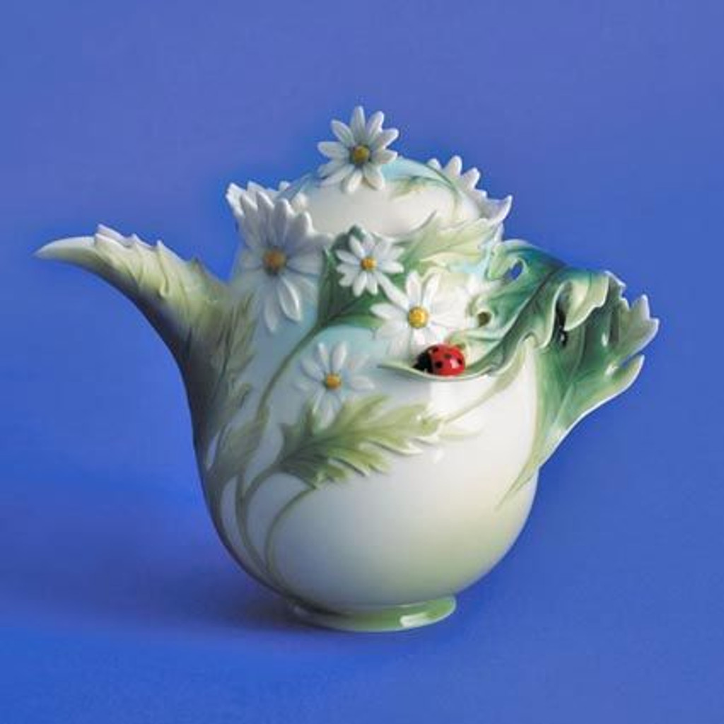 Franz Porcelain Ladybug Teapot FZ00300 UPC: 837009003592 ...