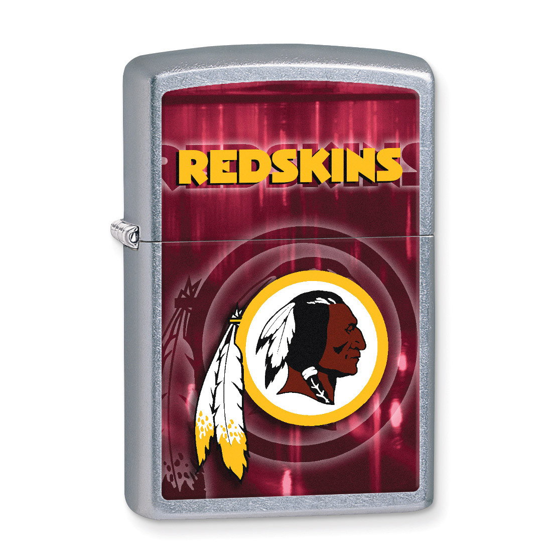 Zippo Washington Redskins High Polish Chrome Lighter HomeBello