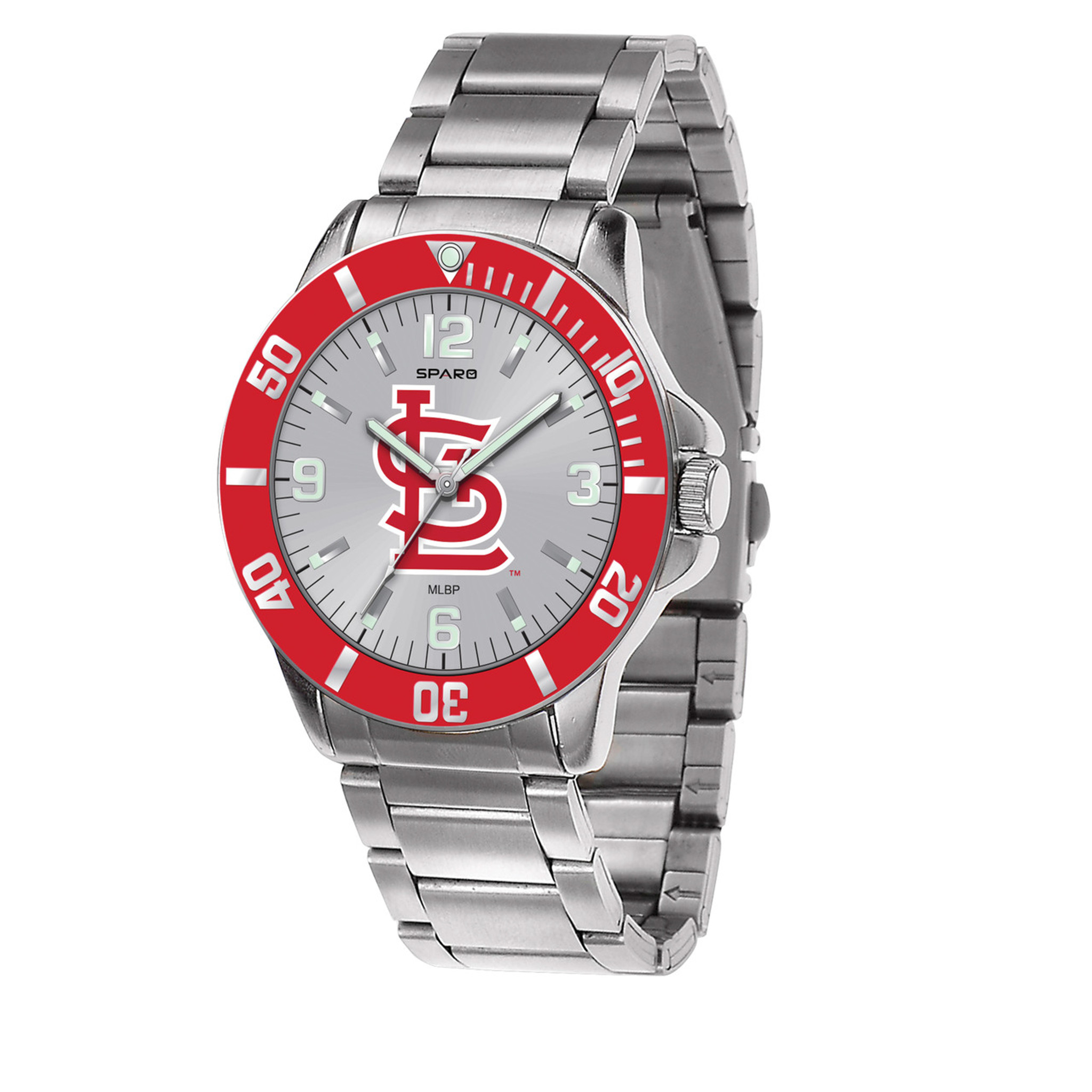 MLB St. Louis Cardinals Sparo Key Watch XWM2518 - HomeBello