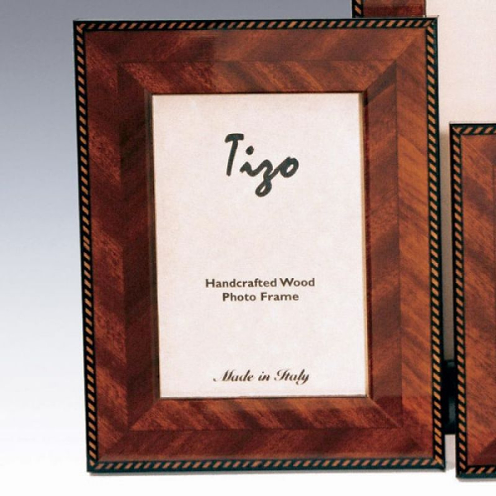 Tizo Bonita 3 x 3 Inch Square Wood Picture Frame - HomeBello