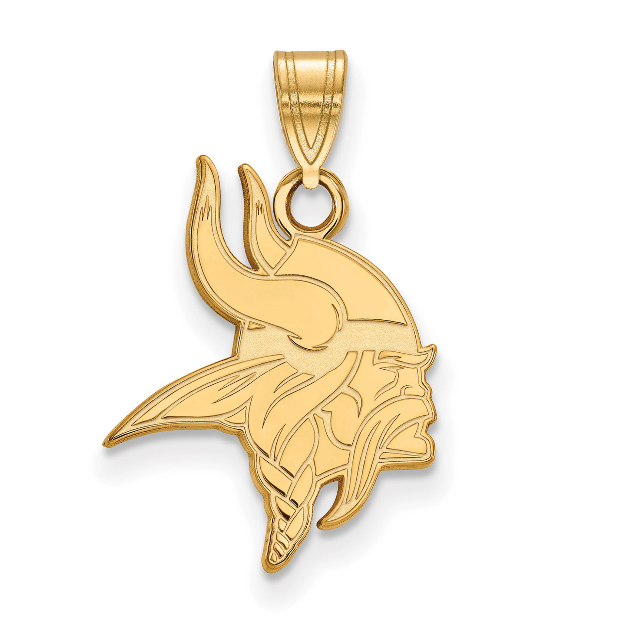 Minnesota Vikings Small Pendant NFL 14k Yellow Gold ...