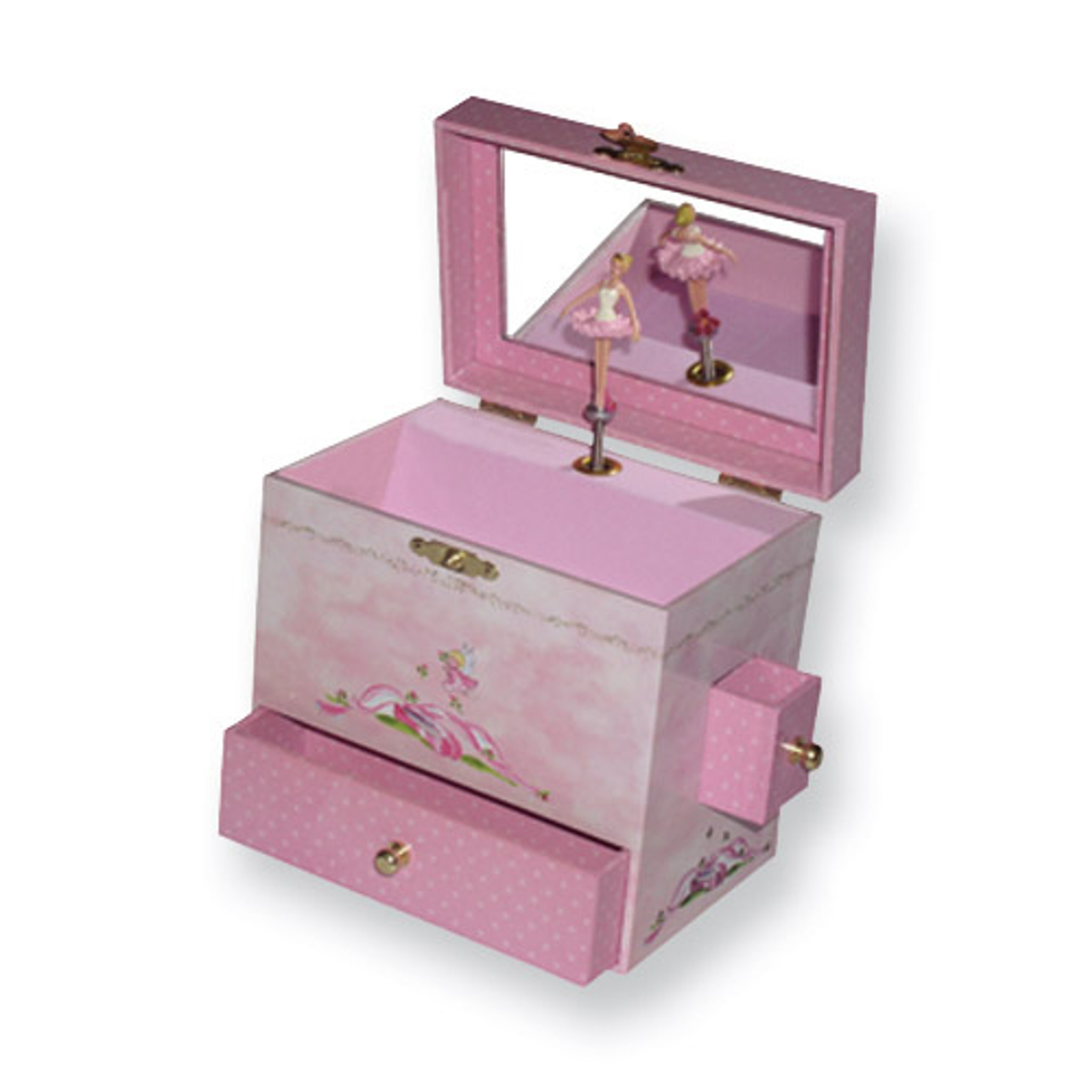 Childrens Ballerina Musical Jewelry Box HomeBello