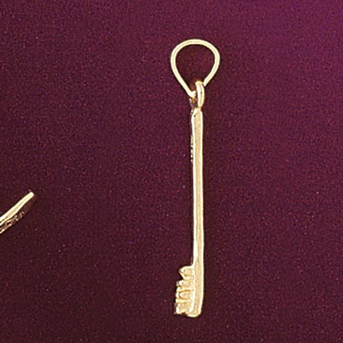 Tooth Brush Pendant Necklace Charm Bracelet in Gold or Silver 4754