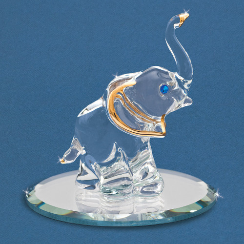 Elephant Glass Figurine GM6708