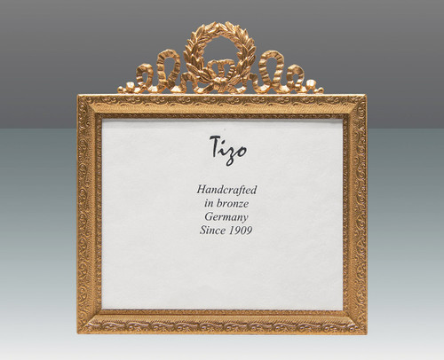 Haffke Bronze Louis XIV Picture Frame 4 x 6 Inch Horizontal