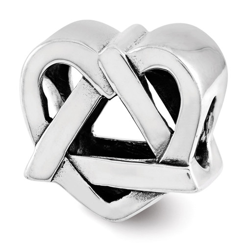 Adoption Symbol Bead Sterling Silver QRS3220