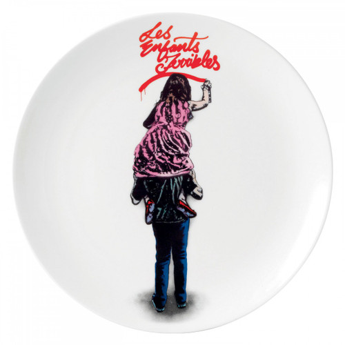 Royal Doulton Street Art Nick Walker Plate 10.75 Inch Les Enfants Terribles Ltd Ed