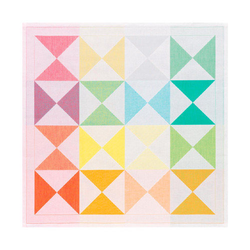 Le Jacquard Francais Origami Multico Napkin 21 x 21 Inch Set of 4