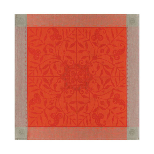 Le Jacquard Francais Venezia Cornelian Napkin 22 x 22 Inch Set of 4