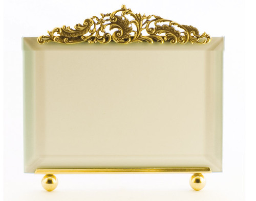 La Paris Versailles 5 x 7 Inch Brass Picture Frame - Horizontal
