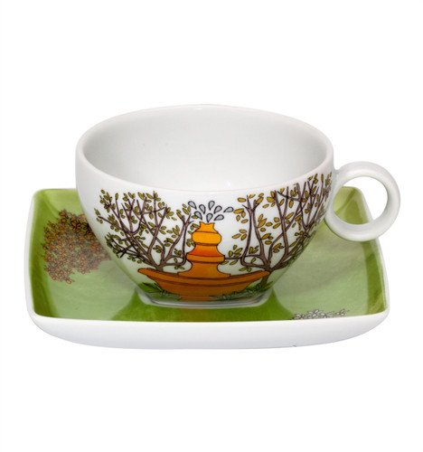 Vista Alegre Alma De Lisboa Tea Cup & Saucer