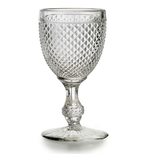 Vista Alegre Bicos Set of 4 Goblets Clear