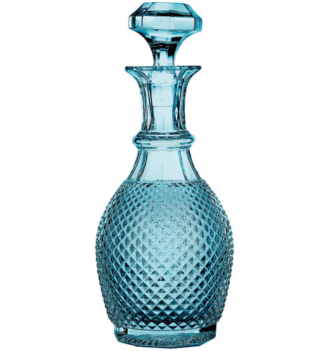 Vista Alegre Bicos Wine Decanter Blue