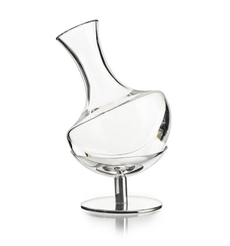 Vista Alegre Imperio Case with Decanter with Silver Plated Base