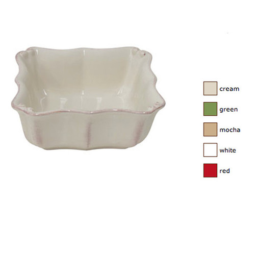 Casafina Vintage Port Square Soup Cereal Bowl Set of 4