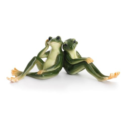 Franz Porcelain Amphibia Frog Lovers Figurine FZ00903