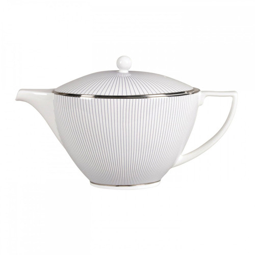 Wedgwood Jasper Conran Blue Pin Stripe Teapot 1.7 Pt
