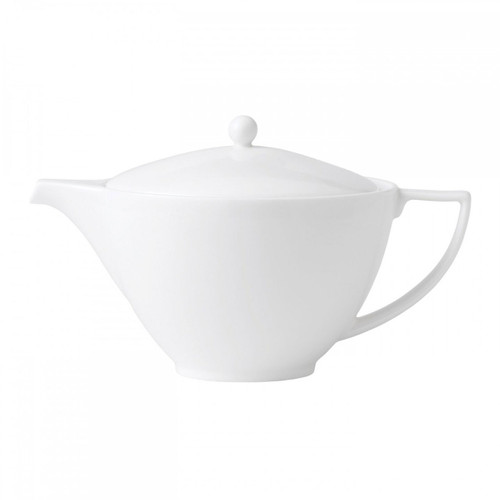 Wedgwood Jasper Conran White Bone China Teapot 1.7 Pt