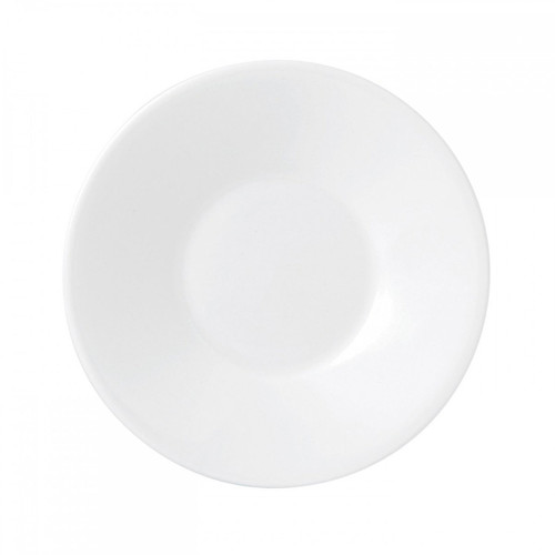 Wedgwood Jasper Conran White Bone China Espresso Saucer Plain