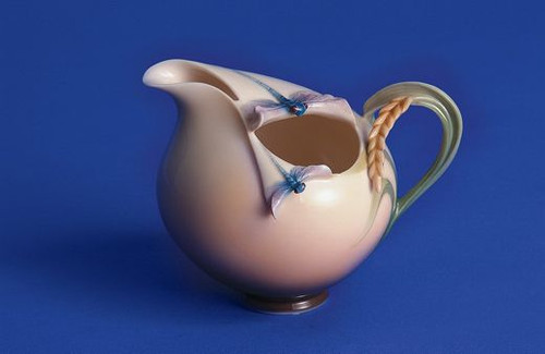 Franz Porcelain Dragonfly Creamer Pitcher FZ00118