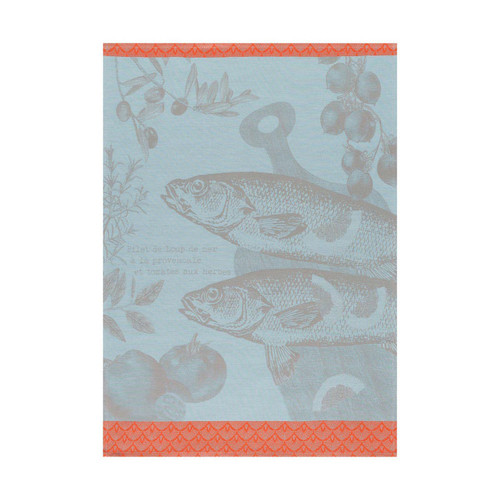 Le Jacquard Francais Tea Towel Bar A La Provencale Salt 24 x 31 Pure Cotton Set of 4