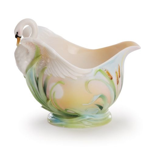 Franz Porcelain Swan Lake Creamer FZ02016