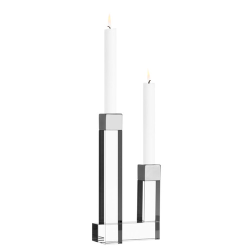 Orrefors Chimney Candleholder 2 Arm