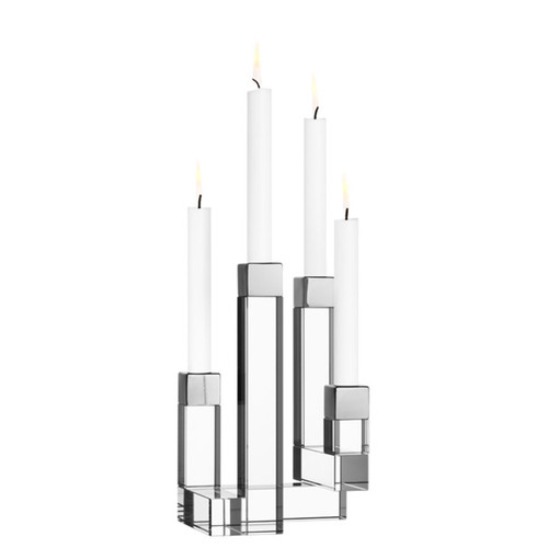 Orrefors Chimney Candleholder 4 Arm
