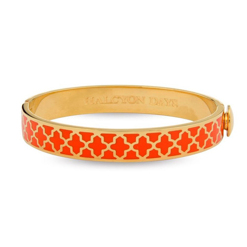 Halcyon Days D.H Bangle Agama Orange Gold HBAGA0710G