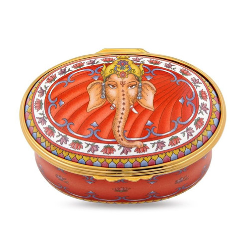 Halcyon Days Ganesh Elephant Box ENGAN0109G EAN: 5060171134497