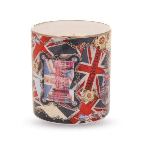 Halcyon Days The Glorious Reign Filled Candle BCTGR01CAP