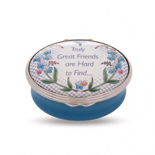 Halcyon Days Truly Great Friends Enamel Box ENTGF1002P EAN: 5060171140665