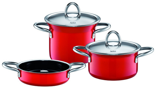 Silit miniMAX 5-Piece Set Energy Red