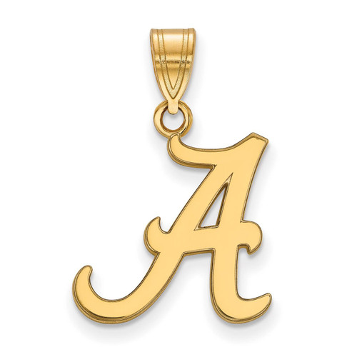 University of Alabama Medium Pendant 10k Yellow Gold 1Y003UAL