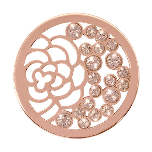 Nikki Lissoni China Garden Rose Gold-Plated 33mm Coin MPN: C1158RGM EAN: 8718627463130