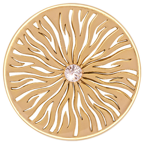 Nikki Lissoni Wild Thing Gold-Plated 43mm Coin MPN: C1244GL EAN: 8718627465844