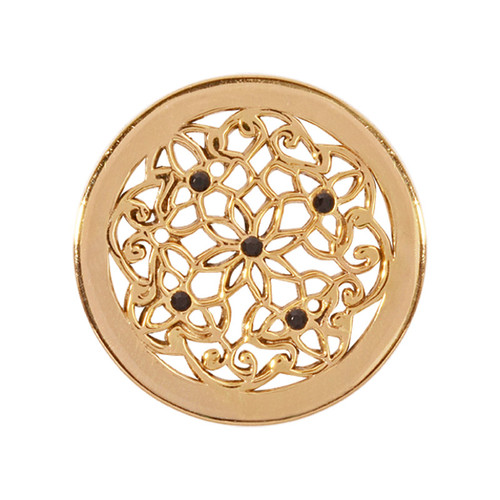Nikki Lissoni Flower Bed Gold-Plated 23mm Coin MPN: C1245GS EAN: 8718627465851