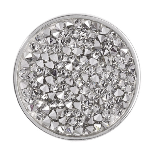 Nikki Lissoni Clear Rock Crystal Silver-Plated 33mm Coin MPN: C1258SM EAN: 8718627466308