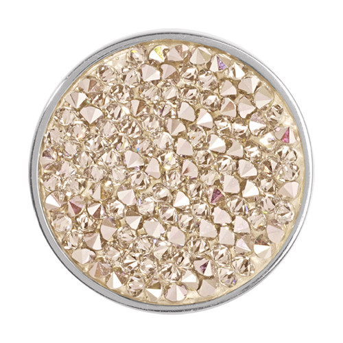 Nikki Lissoni White Rock Crystal Silver-Plated 33mm Coin MPN: C1260SM EAN: 8718627466322