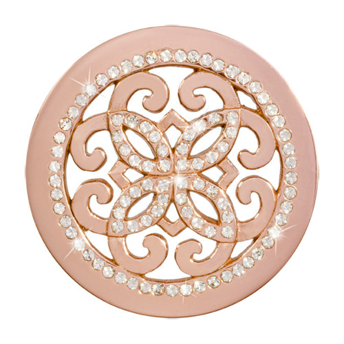 Nikki Lissoni Baroque Freedom Rose Gold-Plated 33mm Coin MPN: C1395RGM EAN: 8718627469460
