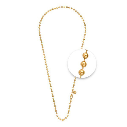 Nikki Lissoni Gold-Plated 3mm X 42cm 16in Chain NY02G42