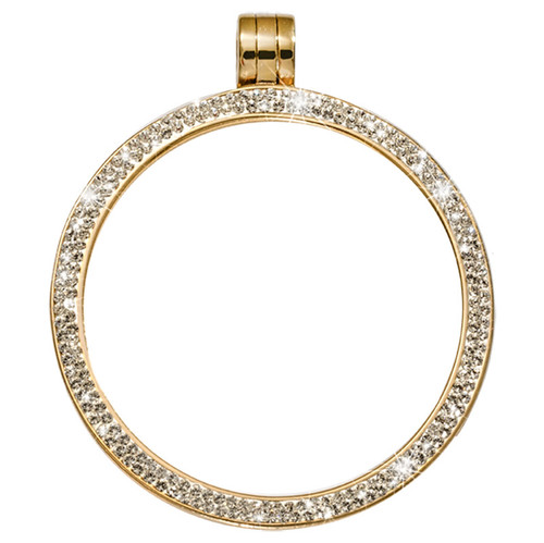 Nikki Lissoni Gold-Plated with Swarovski Stones 45mm Coin Holder MPN: PSW02GL EAN: 8718627468463