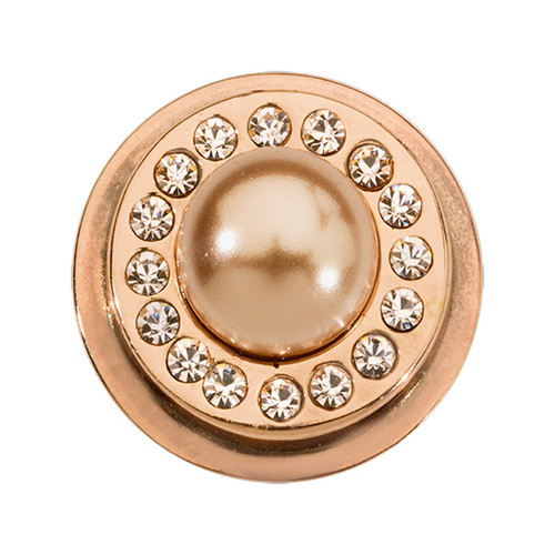 Nikki Lissoni Rose Gold-Plated Rose Pearl Coin That Fits S Rings MPN: RC2040RG EAN: 8719075301395