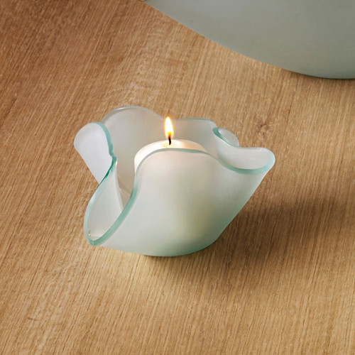 Annieglass Anemone Votive No Trim 7 x 7 x 4 Inch