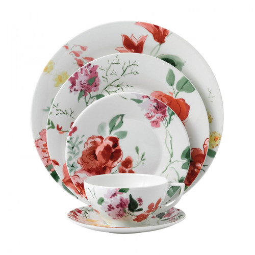 Wedgwood Jasper Conran Floral 5-Piece Place Setting