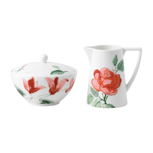 Wedgwood Jasper Conran Floral Cream and Sugar Set